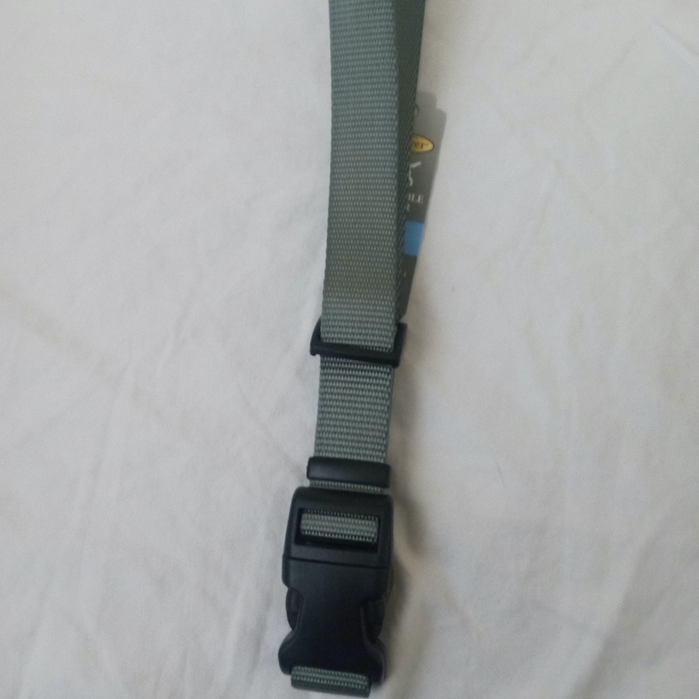 Retriever Adjustable Dog Collar Steel Grey  Large 18" - 26"